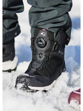 Viking žiemos batai BJORK HIGH BOA GTX. Spalva juoda